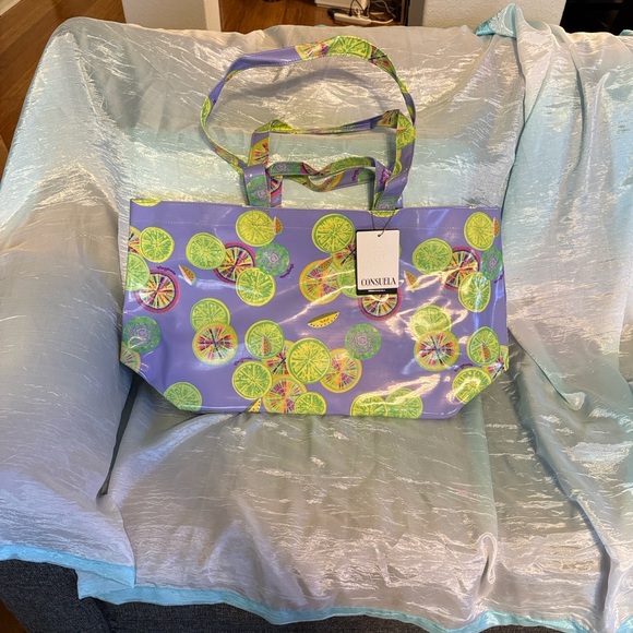 Consuela Beachy Lime Jumbo Tote